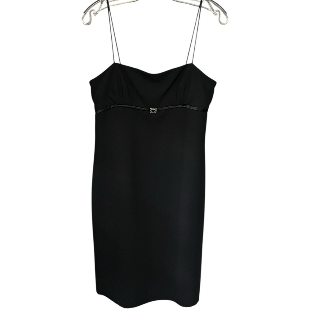 Vintage Black Phoebe Taffeta Mini Dress Women’s Size 10